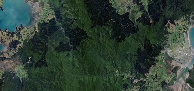 Satellite map of The 309 Road, New Zealand