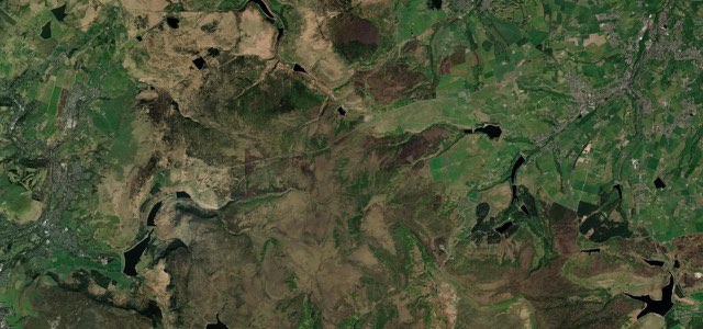 Satellite map of Isle of Skye Road, The Midlands
