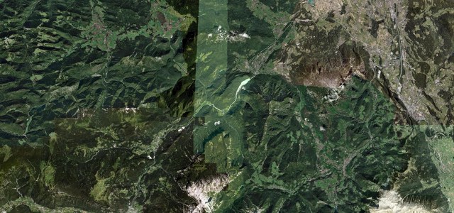 Satellite map of Deutsche Alpenstraße (Schwarzbachwacht), Germany