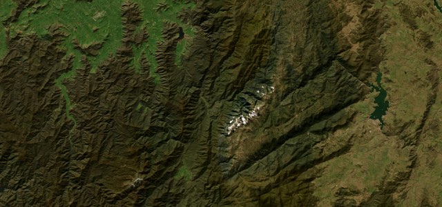 Satellite map of Alpine Way, Australia