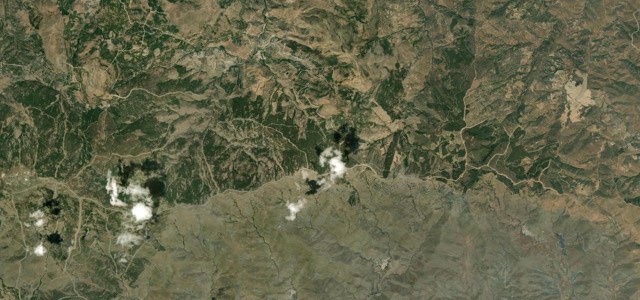 Satellite map of Alto de Velefique, Spain