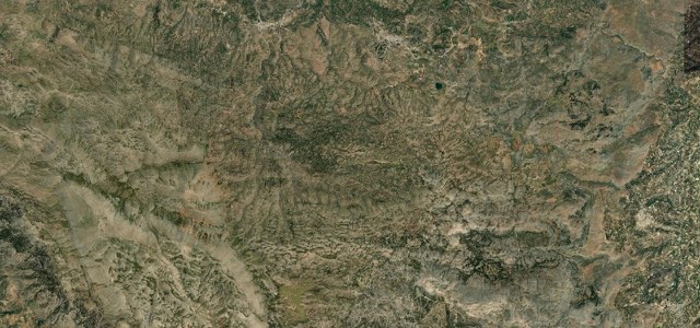 Satellite map of Nida Plateau Road, Crete