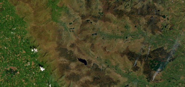 Satellite map of Yad Moss, Northern England