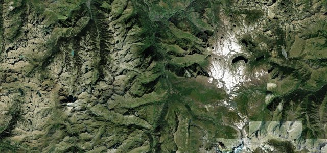 Satellite map of Cirque de Gavarnie, France