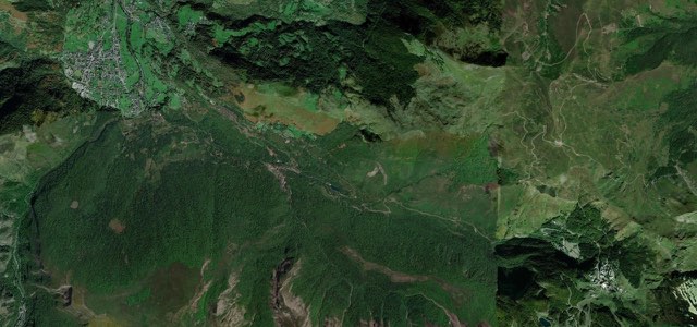 Satellite map of Col d'Aubisque, France