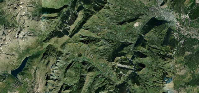 Satellite map of Col de la Croix de Fer, France