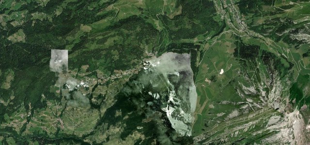 Satellite map of Col de la Croix Fry, France