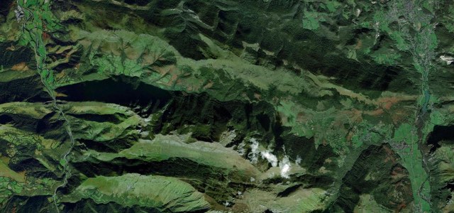 Satellite map of Col de Marie-Blanque, France