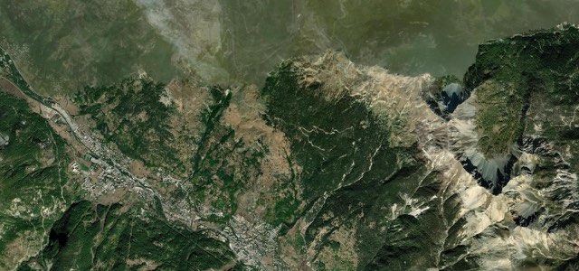Satellite map of Col du Granon, France