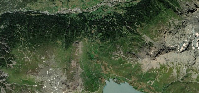 Satellite map of Col du Mont Cenis, France