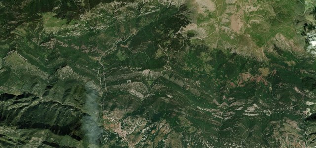 Satellite map of Coll de Pal, Spain