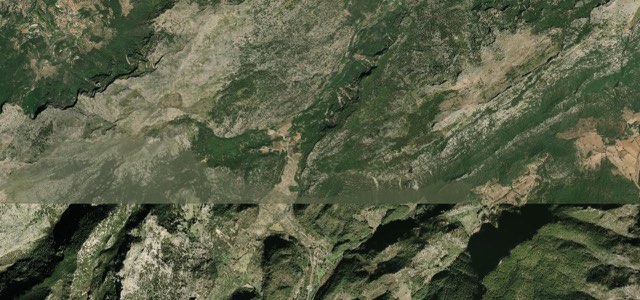 Satellite map of Coll de Sóller, Spain