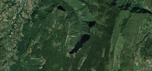 Satellite map of Combe Laval, France