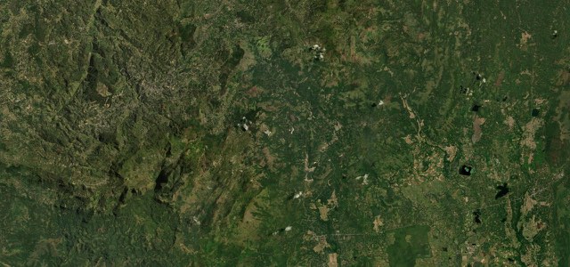 Satellite map of Ella Gap, Sri Lanka