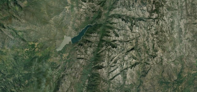 Satellite map of Peneda-Gerês Forest Road (Mata da Albergaria), Portugal