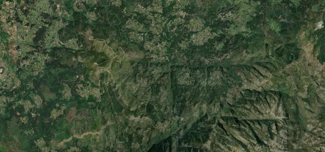 Satellite map of Estrada do Soajo, Portugal