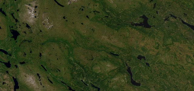 Satellite map of Flatruet, Sweden