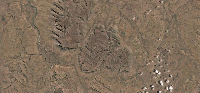 Satellite map of Gibb River Road, Australia