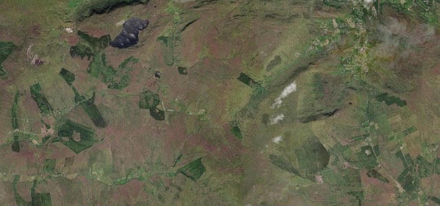 Satellite map of Glengesh Pass, Ireland