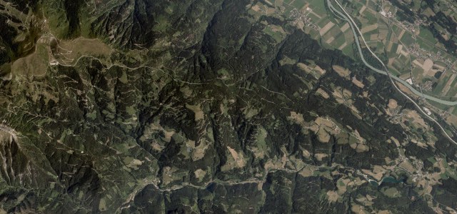 Satellite map of Goldeck Panoramastraße, Austria