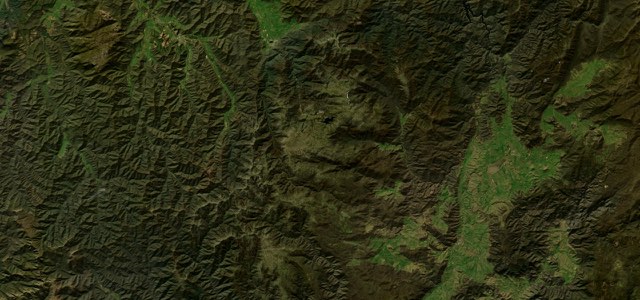 Satellite map of Great Alpine Road, Australia