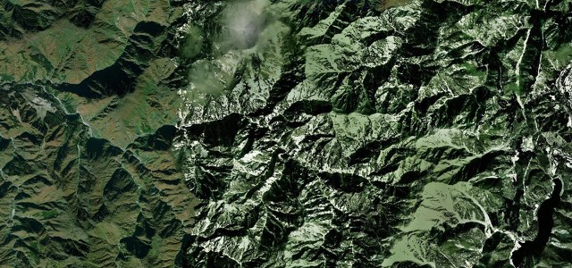 Satellite map of Hakusan Shirakawa-go White Road, Japan
