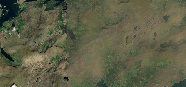 Satellite map of Healy Pass, Ireland