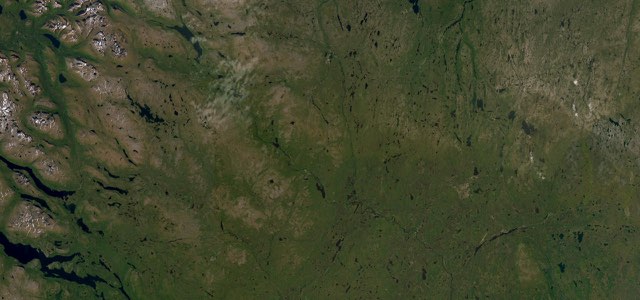 Satellite map of Käsivarrentie, Finland