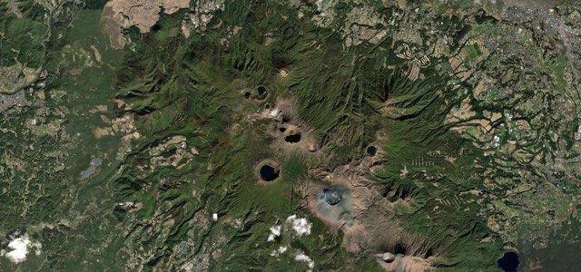 Satellite map of Kirishima Kogen Road (Ebino-Maruo), Japan