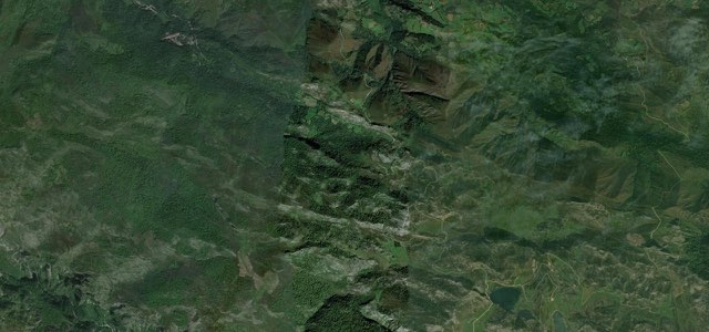 Satellite map of Lagos de Covadonga, Spain