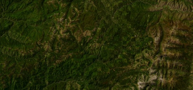 Satellite map of Lolo Pass, The West