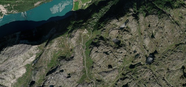 Satellite map of Lysevegen, Norway
