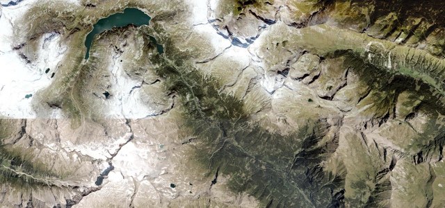 Satellite map of Malta-Hochalmstraße (Kölnbreinsperre), Austria