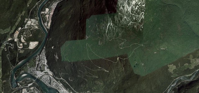Satellite map of Meadows-in-the-Sky Parkway, Canada