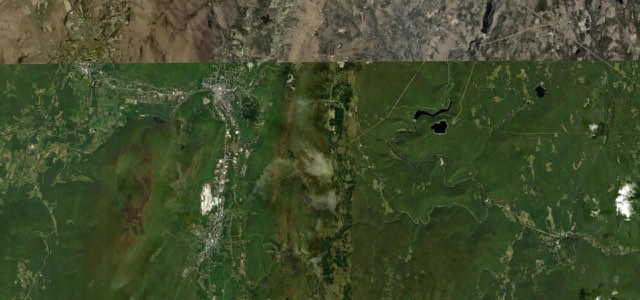 Satellite map of Mohawk Trail, The East