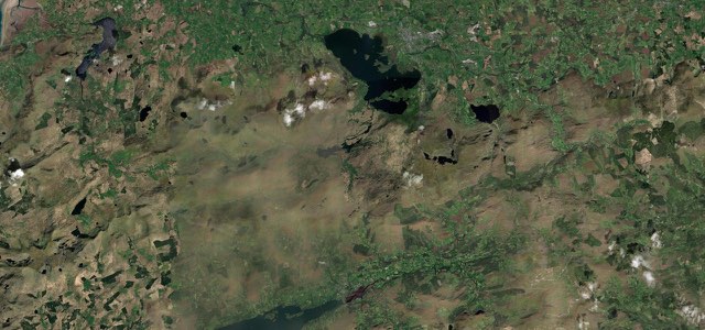 Satellite map of Molls Gap, Ireland