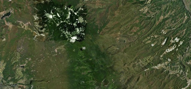 Satellite map of Mugikusa Pass, Japan