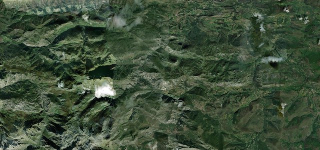 Satellite map of Desfiladero de La Hermida, Spain