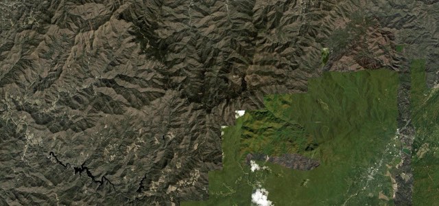 Satellite map of Balsam Grove, The East