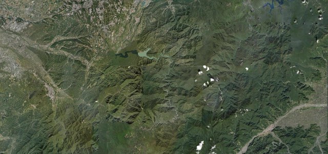 Satellite map of North Cross-Island Baling, Taiwan