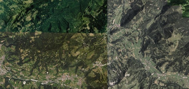 Satellite map of Oberjoch Jochstraße, Germany