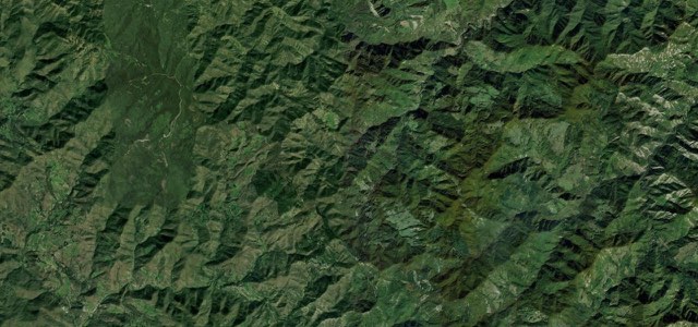 Satellite map of Passo del Muraglione, Apennines