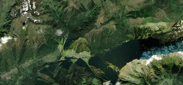 Satellite map of Passo del Vivione, Italy