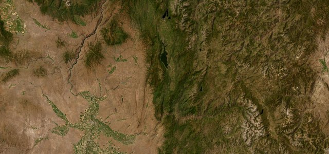 Satellite map of Payette River Scenic Byway, The West