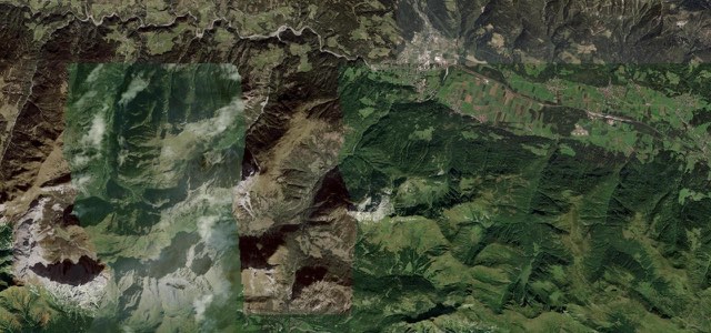Satellite map of Plöckenpass, Austria