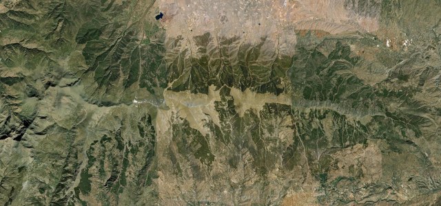 Satellite map of Puerto de la Ragua, Spain