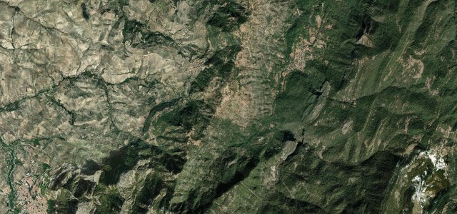 Satellite map of Puerto de las Palomas (Cazorla), Spain