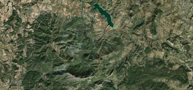 Satellite map of Puerto de las Palomas (Grazalema), Spain