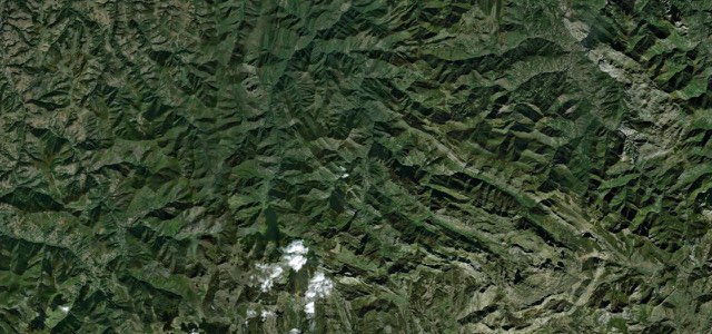 Satellite map of Puerto de Somiedo, Spain