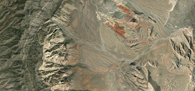 Satellite map of Red Rock Canyon Scenic Drive, The West